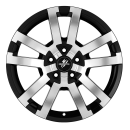 7700-1 Black Machined